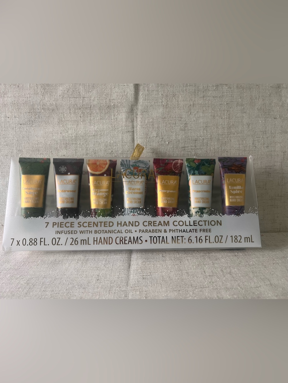 NWT Lacura 7 Piece Scented Hand Cream Collection Gift Set⁠